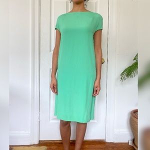 Marni seafoam green shift dress DR small 38